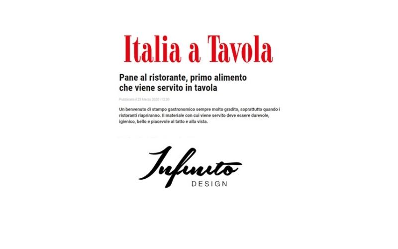 Infinito Design su Italia a Tavola